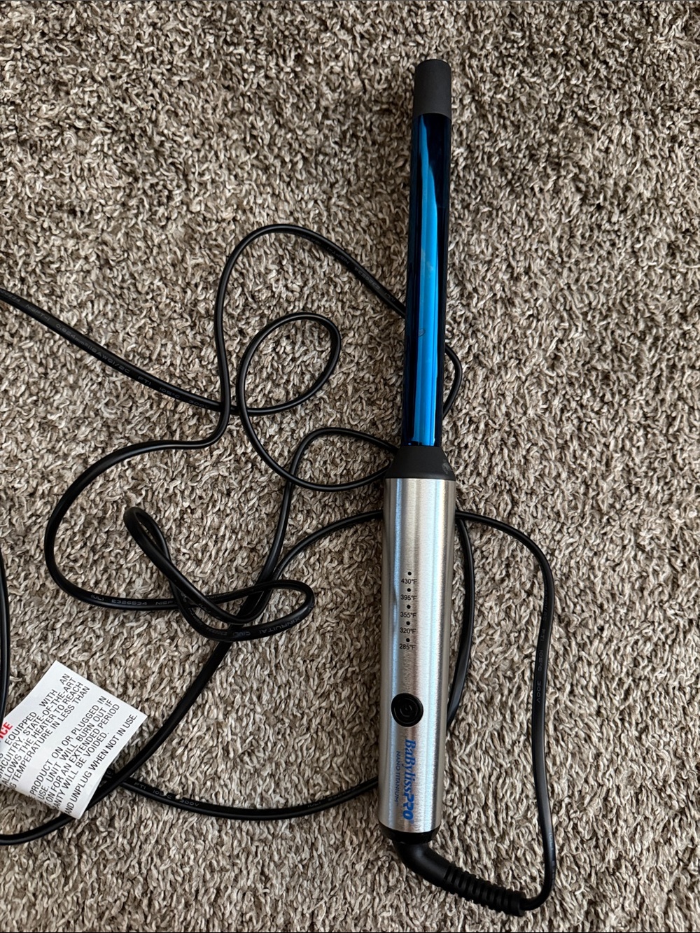Babyliss Pro .75 inch curling wand